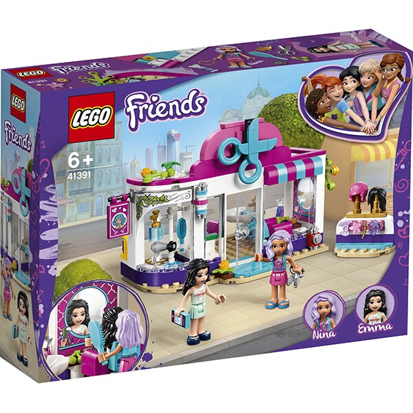 LEGO Friends: Salonul de coafura din orasul Heartlake 41391, 6 ani+, 235 piese