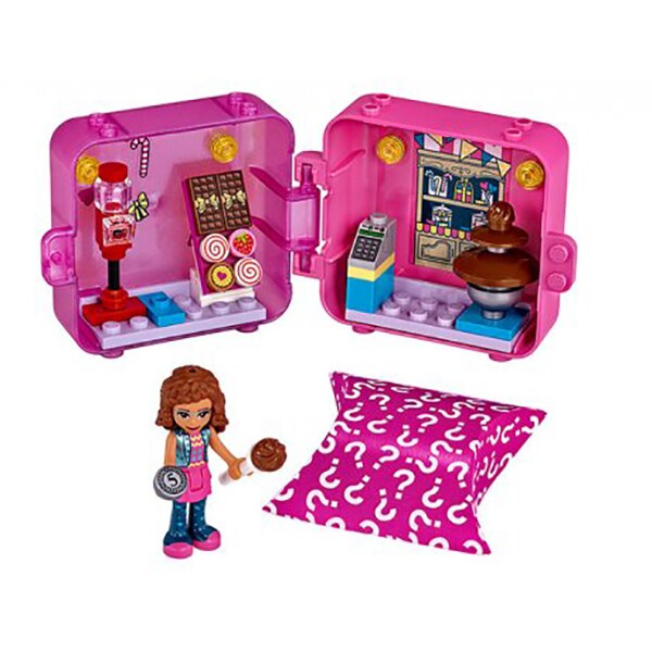 LEGO Friends: Cubul de joaca de cumparaturi al Oliviei 41407, 6 ani+, 47 piese