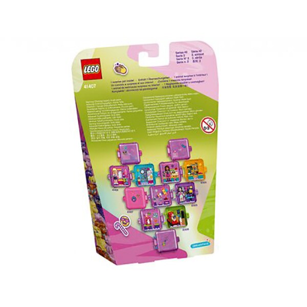 LEGO Friends: Cubul de joaca de cumparaturi al Oliviei 41407, 6 ani+, 47 piese