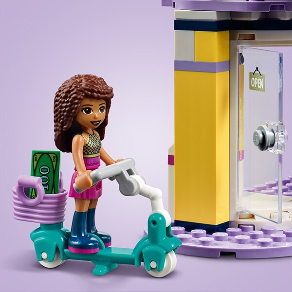 LEGO Friends: Casa de moda a Emmei 41427, 6 ani+, 343 piese