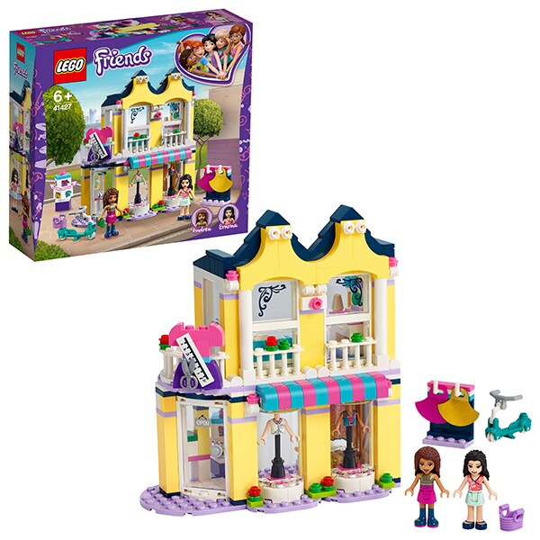 LEGO Friends: Casa de moda a Emmei 41427, 6 ani+, 343 piese