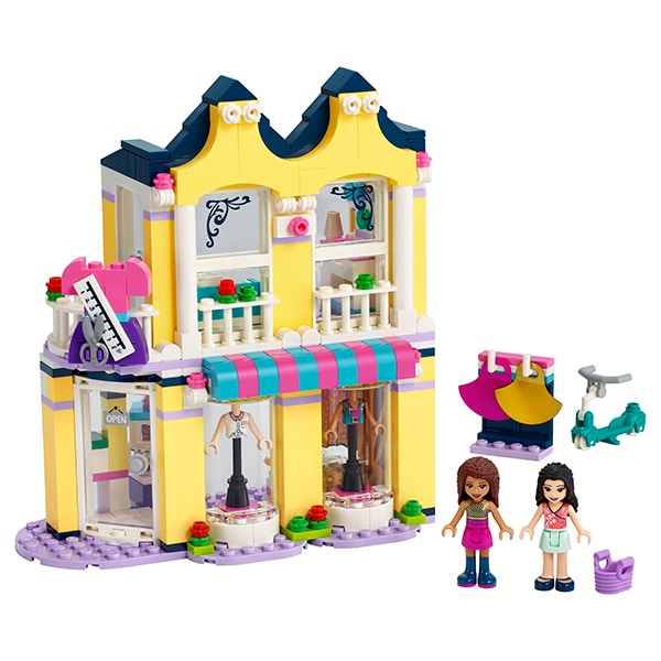 LEGO Friends: Casa de moda a Emmei 41427, 6 ani+, 343 piese