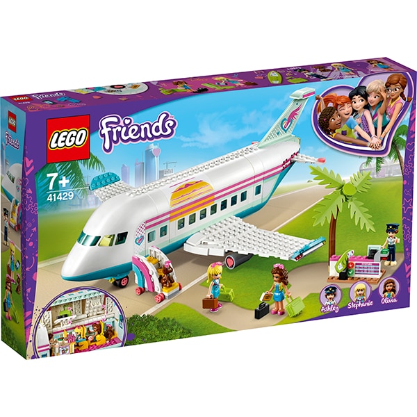 LEGO Friends: Avionul Heartlake City 41429, 7 ani+, 574 piese