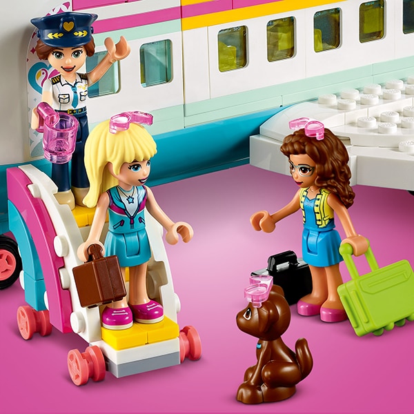 LEGO Friends: Avionul Heartlake City 41429, 7 ani+, 574 piese