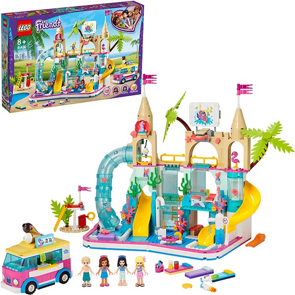 LEGO Friends: Parc acvatic distractiv 41430, 8 ani+, 1001 piese