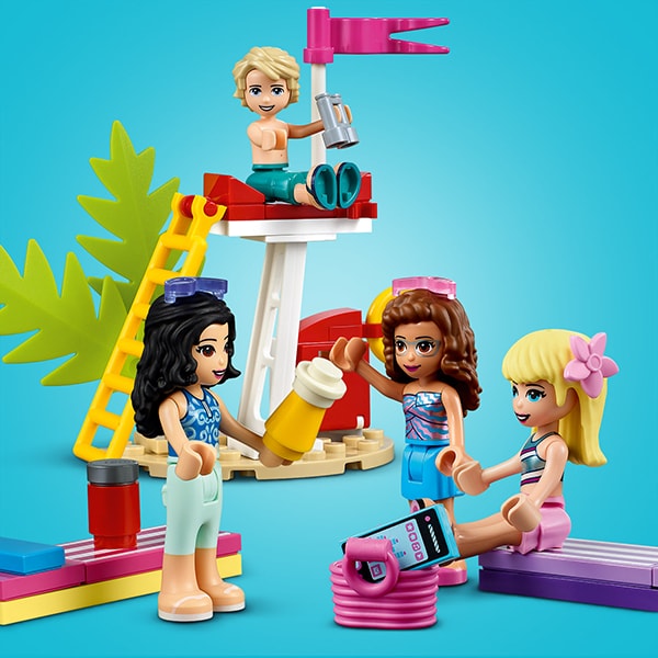 LEGO Friends: Parc acvatic distractiv 41430, 8 ani+, 1001 piese