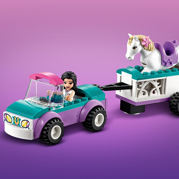 LEGO Friends: Remorca si dresaj de cai 41441, 4 ani+, 148 piese
