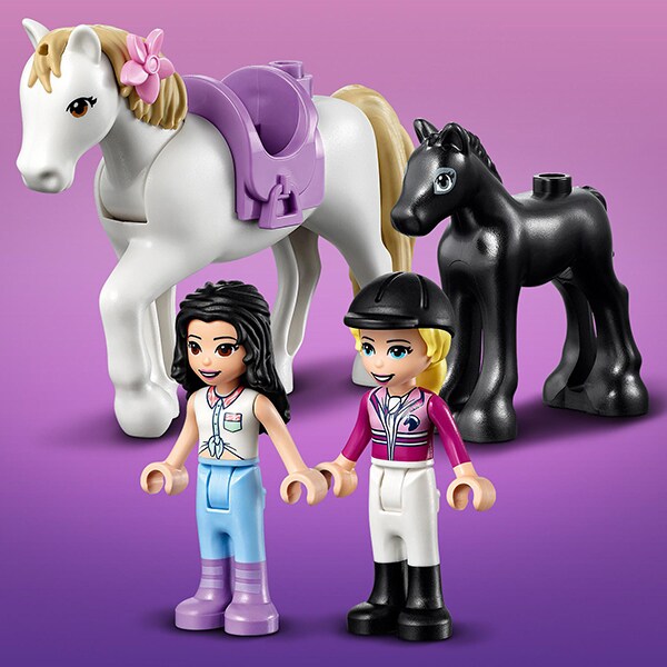 LEGO Friends: Remorca si dresaj de cai 41441, 4 ani+, 148 piese