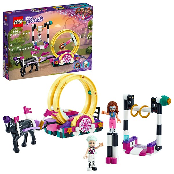 LEGO Friends: Acrobatii magice 41686, 6 ani+, 223 piese