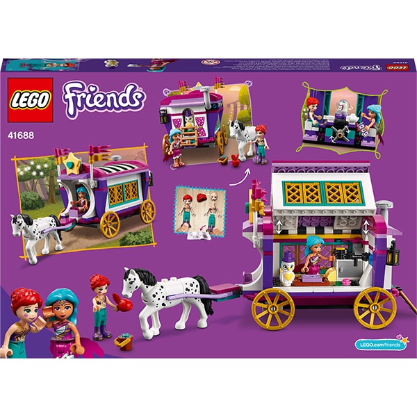 LEGO Friends: Casa mobila magica 41688, 7 ani+, 348 piese