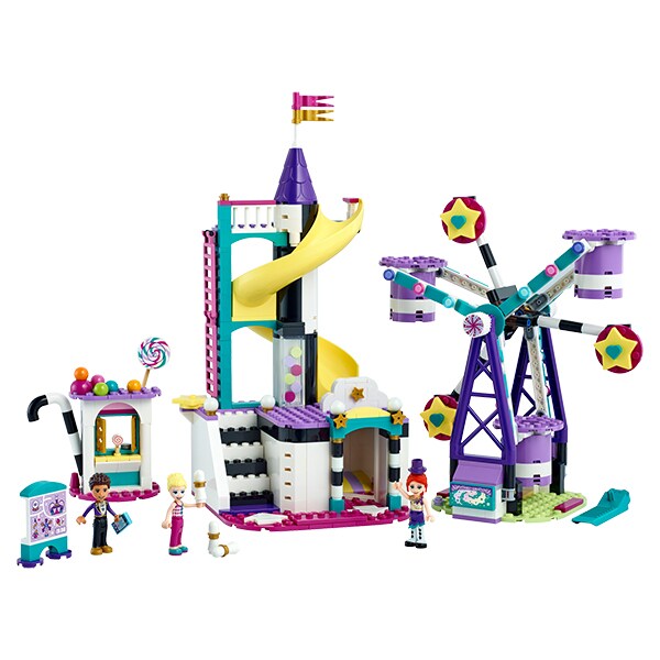 LEGO Friends: Roata si tobogan magic 41689, 7 ani+, 545 piese