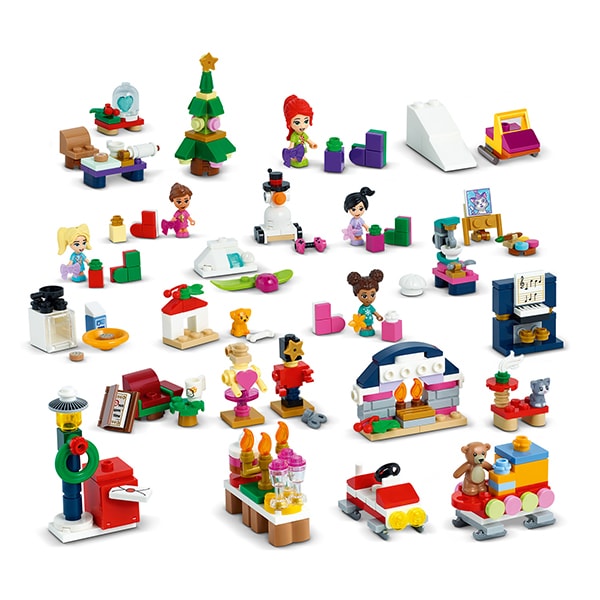 LEGO Friends: Calendar Advent 41690, 6 ani+, 370 piese