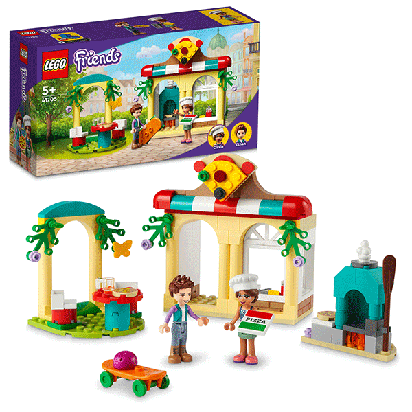 LEGO Friends: Pizzeria din orasul Heartlake 41705, 5 ani+, 144 piese