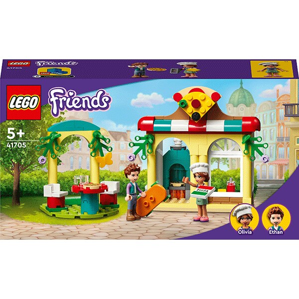 LEGO Friends: Pizzeria din orasul Heartlake 41705, 5 ani+, 144 piese