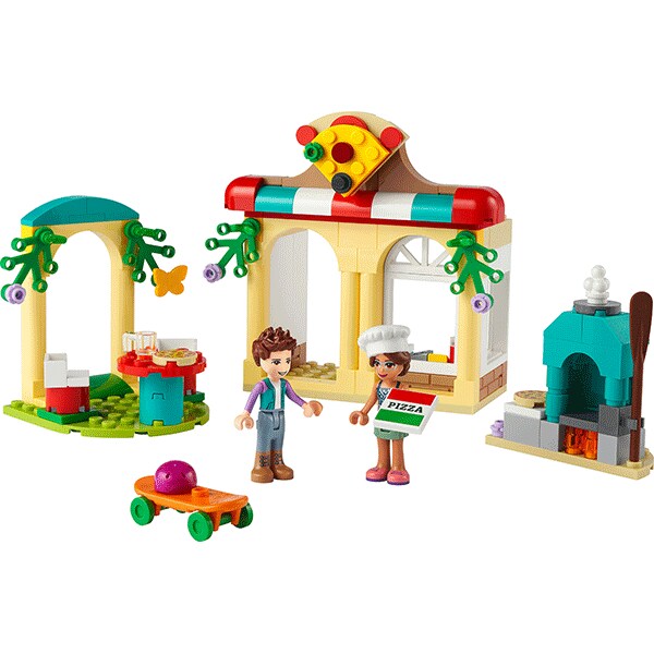 LEGO Friends: Pizzeria din orasul Heartlake 41705, 5 ani+, 144 piese