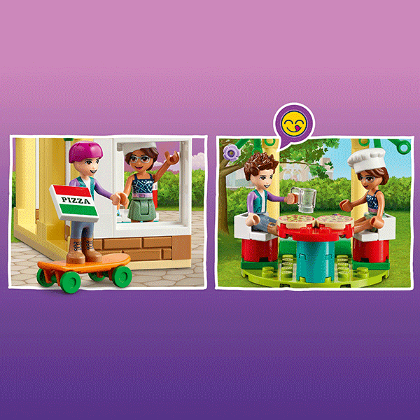 LEGO Friends: Pizzeria din orasul Heartlake 41705, 5 ani+, 144 piese