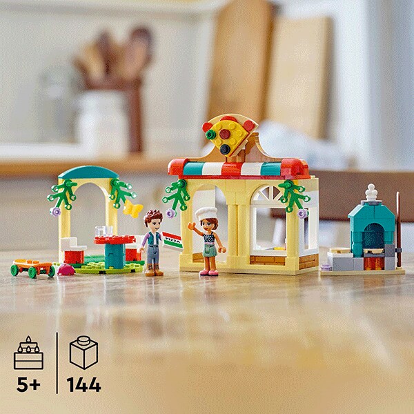 LEGO Friends: Pizzeria din orasul Heartlake 41705, 5 ani+, 144 piese