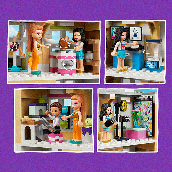 LEGO Friends: Scoala de arte a Emmei 41711, 8 ani+, 844 piese