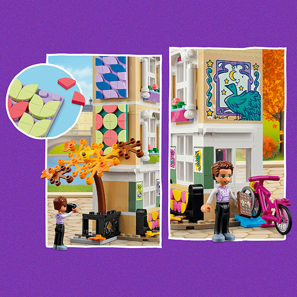 LEGO Friends: Scoala de arte a Emmei 41711, 8 ani+, 844 piese