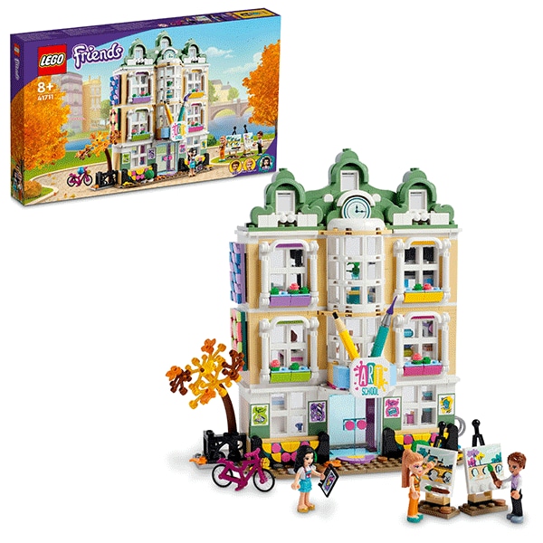 LEGO Friends: Scoala de arte a Emmei 41711, 8 ani+, 844 piese