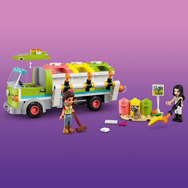 LEGO Friends: Camion de reciclare 41712, 6 ani+, 259 piese