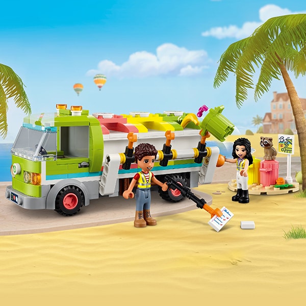 LEGO Friends: Camion de reciclare 41712, 6 ani+, 259 piese