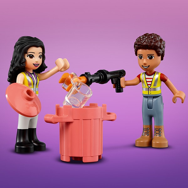 LEGO Friends: Camion de reciclare 41712, 6 ani+, 259 piese