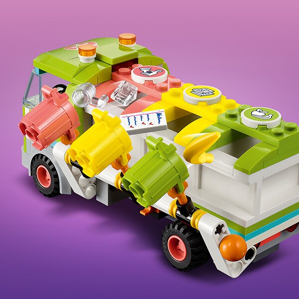 LEGO Friends: Camion de reciclare 41712, 6 ani+, 259 piese