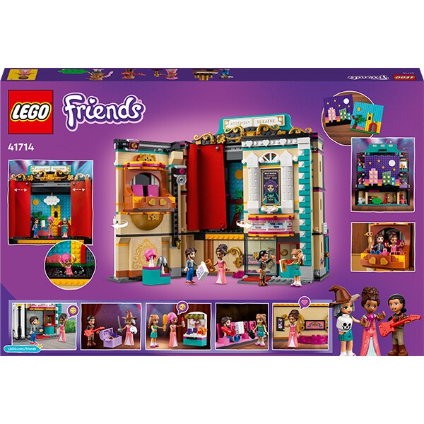 LEGO Friends: Scoala de actoriea Andreei 41714, 8 ani+, 1154 piese