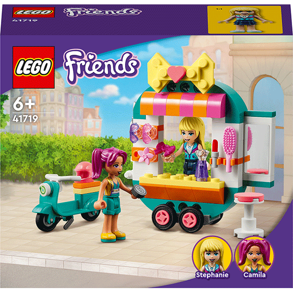 LEGO Friends: Butic mobil de moda 41719, 6 ani+, 94 piese