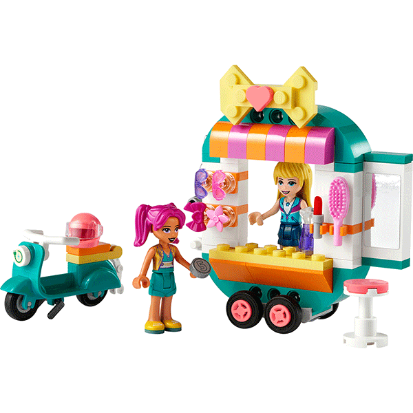 LEGO Friends: Butic mobil de moda 41719, 6 ani+, 94 piese