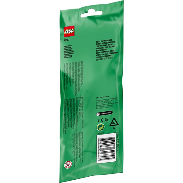 LEGO Dots: Bratara cu animalute 41901, 6 ani+, 33 piese