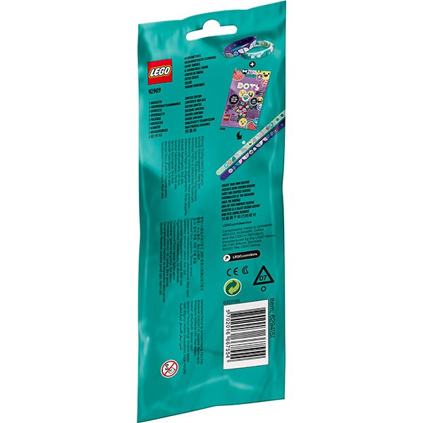 LEGO Dots: Bratari Fantezii marine 41909, 6 ani+, 34 piese
