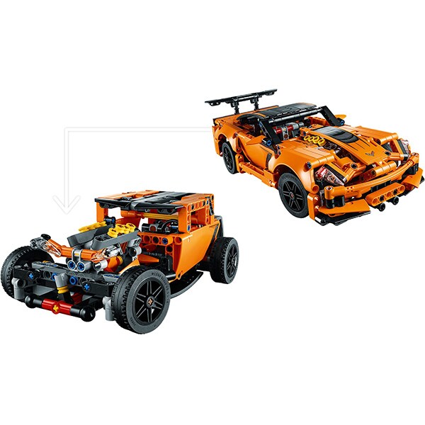 LEGO Technic: Chevrolet Corvette ZR1 42093, 9 ani+, 579 piese 