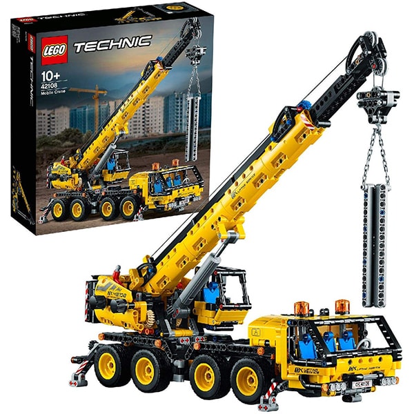 LEGO Technic: Macara mobila 42108, 10 ani+, 1292 piese