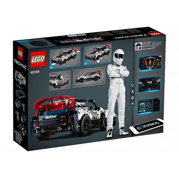 LEGO Technic: Masina de raliuri Top Gear 42109, 9 ani+, 463 piese
