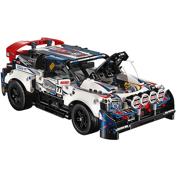 LEGO Technic: Masina de raliuri Top Gear 42109, 9 ani+, 463 piese