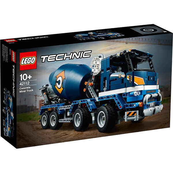 LEGO Technic: Autobetoniera 42112, 10 ani+, 1163 piese