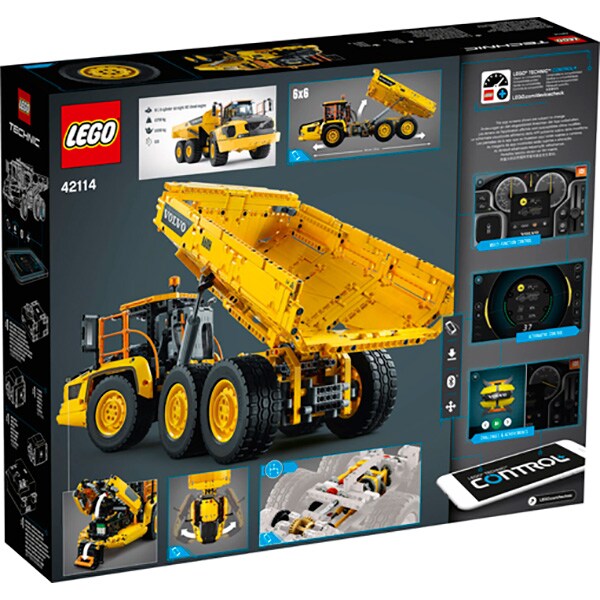 LEGO Technic: Transportor Volvo 6x6 42114, 11 ani+, 2193 piese