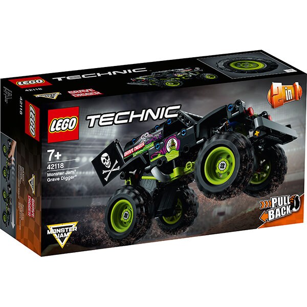 LEGO Technic: Monster Jam Grave Digger 42118, 7 ani+, 212 piese