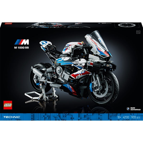 LEGO Technic: BMW M 1000 RR 42130, 18 ani+, 1920 piese