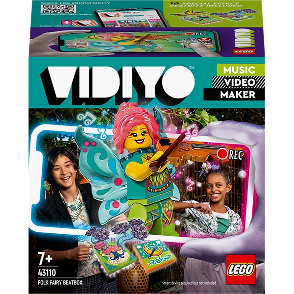 LEGO Vidiyo: Folk Fairy BeatBox 43110, 7 ani+, 89 piese