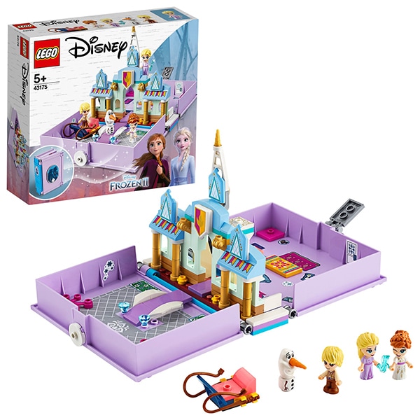 LEGO Disney Princess: Aventuri din cartea de povesti cu Anna si Elsa 43175, 5 ani+, 133 piese