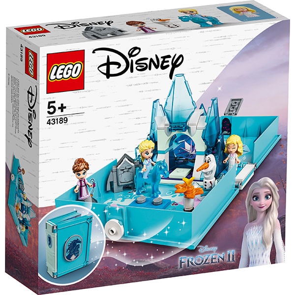 LEGO Disney: Aventuri din cartea de povesti cu Elsa si Nokk 43189, 5 ani+, 125 piese