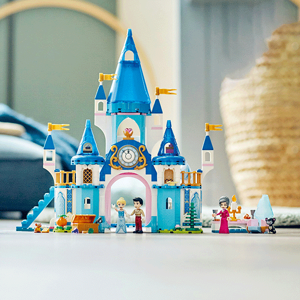 LEGO Disney Princess: Castelul Cenusaresei si al lui Fat-Frumos 43206, 5 ani+, 365 piese