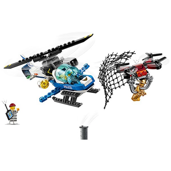 LEGO City: Urmarirea cu drona a politiei 60207, 5 ani+, 192 piese