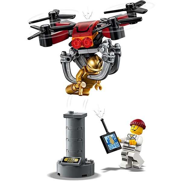 LEGO City: Urmarirea cu drona a politiei 60207, 5 ani+, 192 piese