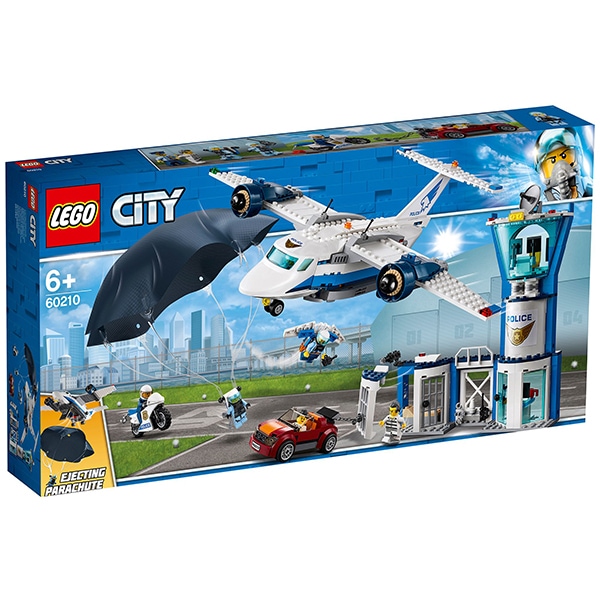 LEGO City: Police - Baza politiei aeriene 60210, 6 ani+, 529 piese