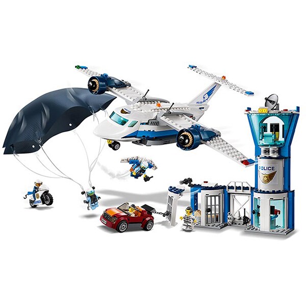 LEGO City: Police - Baza politiei aeriene 60210, 6 ani+, 529 piese