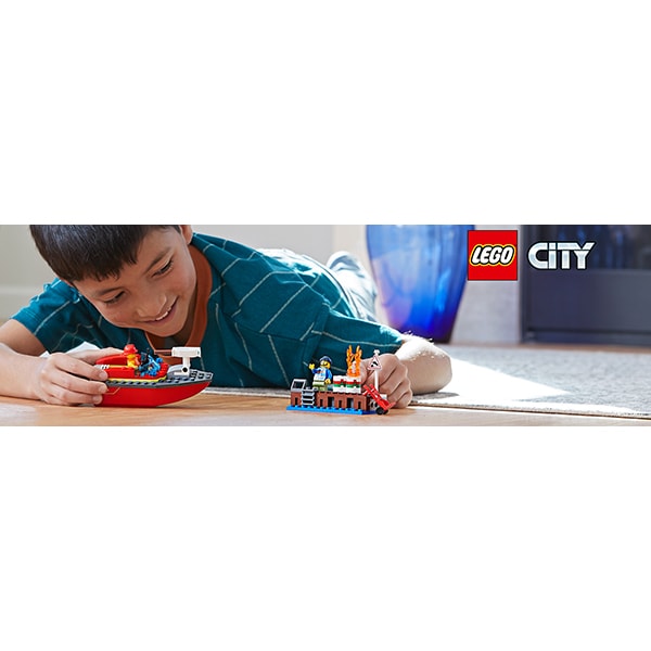 LEGO City: Incendiul de la docuri 60213, 5 ani+, 97 piese